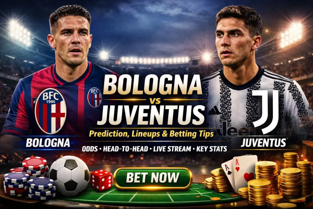 Bologna vs Juventus prediction: Key Lineups, Match Insights & Winning Angles