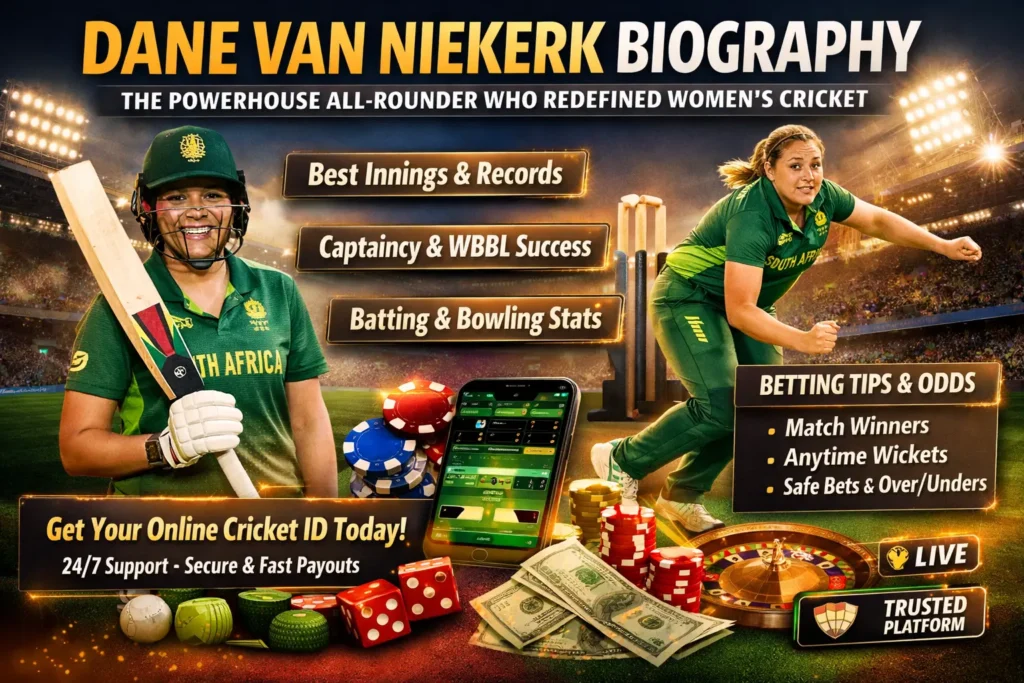 Dane van Niekerk Biography: The Powerhouse All-Rounder Who Redefined Women’s Cricket