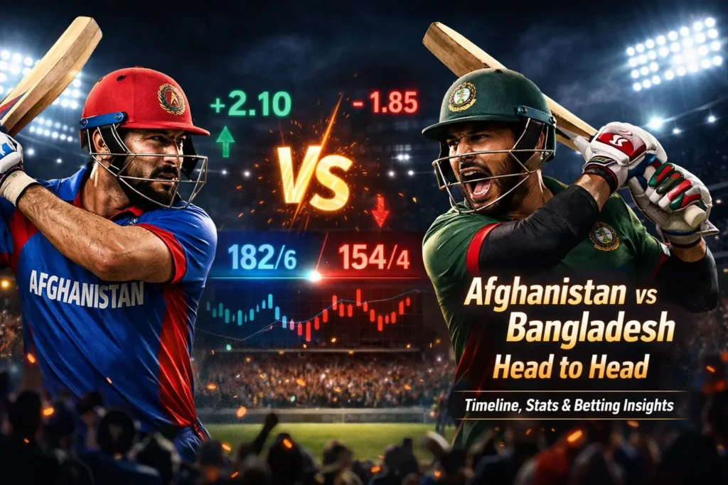 Afghanistan vs Bangladesh Head to Head: Complete Cricket Timeline, Records & Key Battles