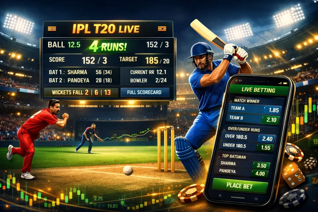 IPL Live Score Ball-by-Ball: Real-Time Match Updates, Key Moments & Full Scorecard