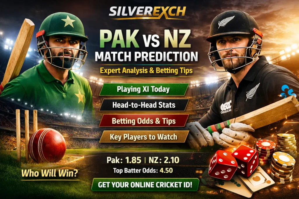 Pak vs NZ Match Prediction: Expert Analysis, Playing XI & Winning Insights