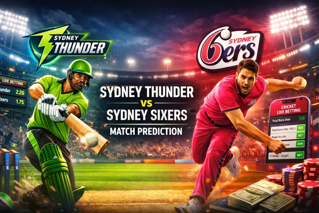 Sydney Thunder vs Sydney Sixers Match Prediction: Who Holds the Edge in This High-Voltage BBL Clash?