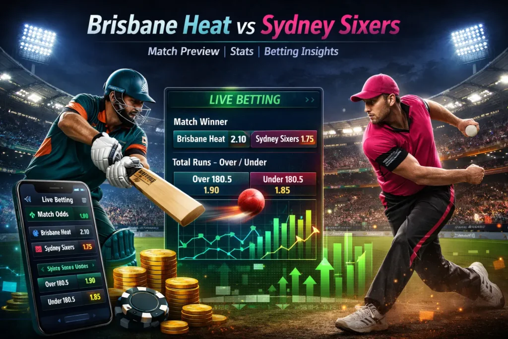 Brisbane Heat vs Sydney Sixers