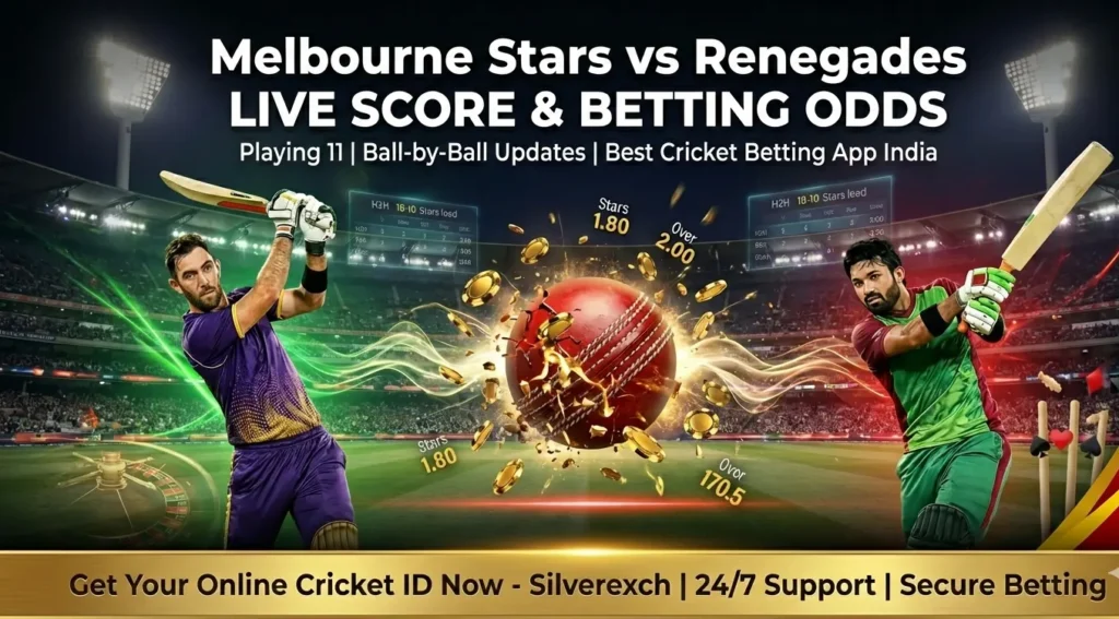 Melbourne Stars vs Renegades: Live Score, Squad, and Match Preview