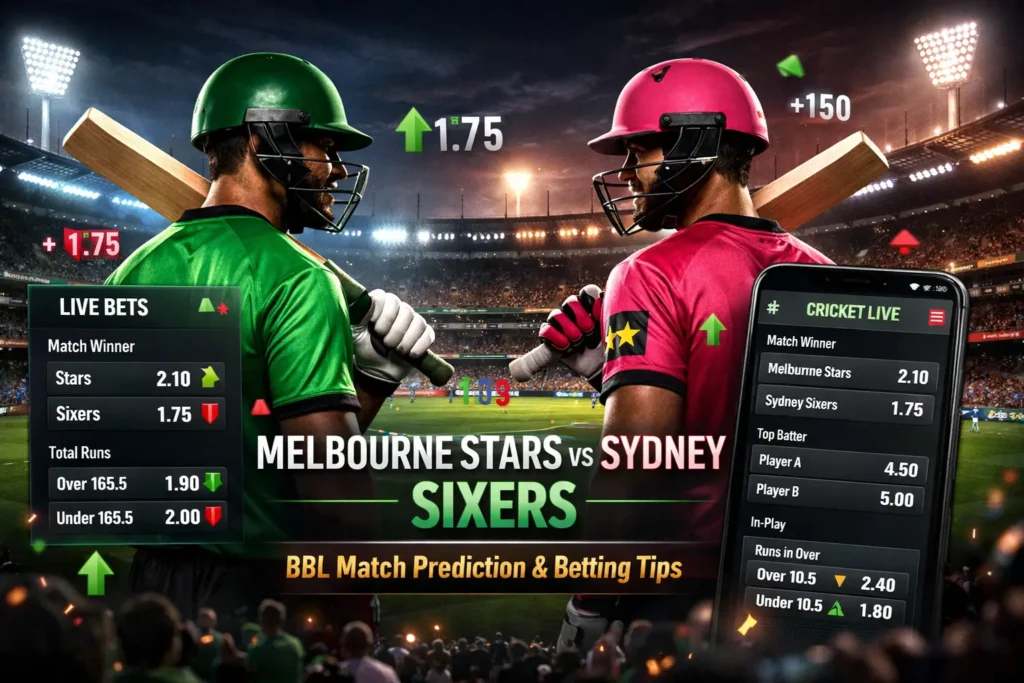 Melbourne Stars vs Sydney Sixers