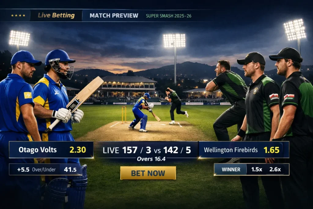 Otago Volts vs Wellington Firebirds