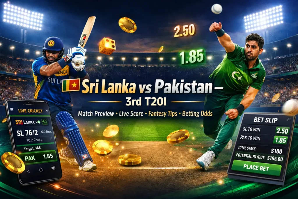 Sri Lanka vs Pakistan (3rd T20I)