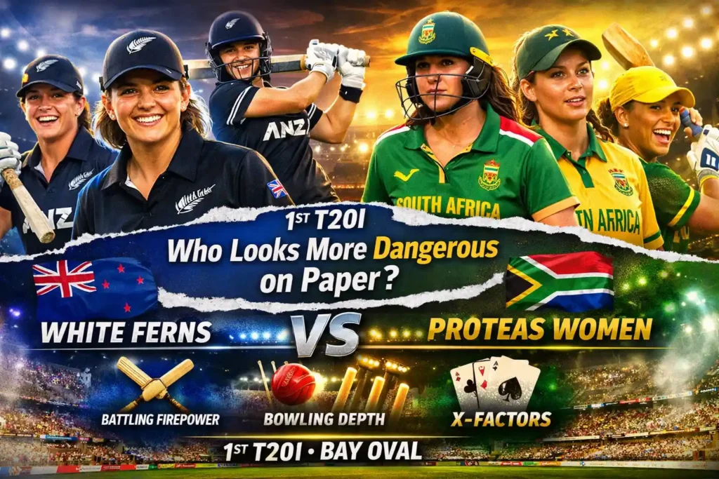 White Ferns vs Proteas Women 1st T20I