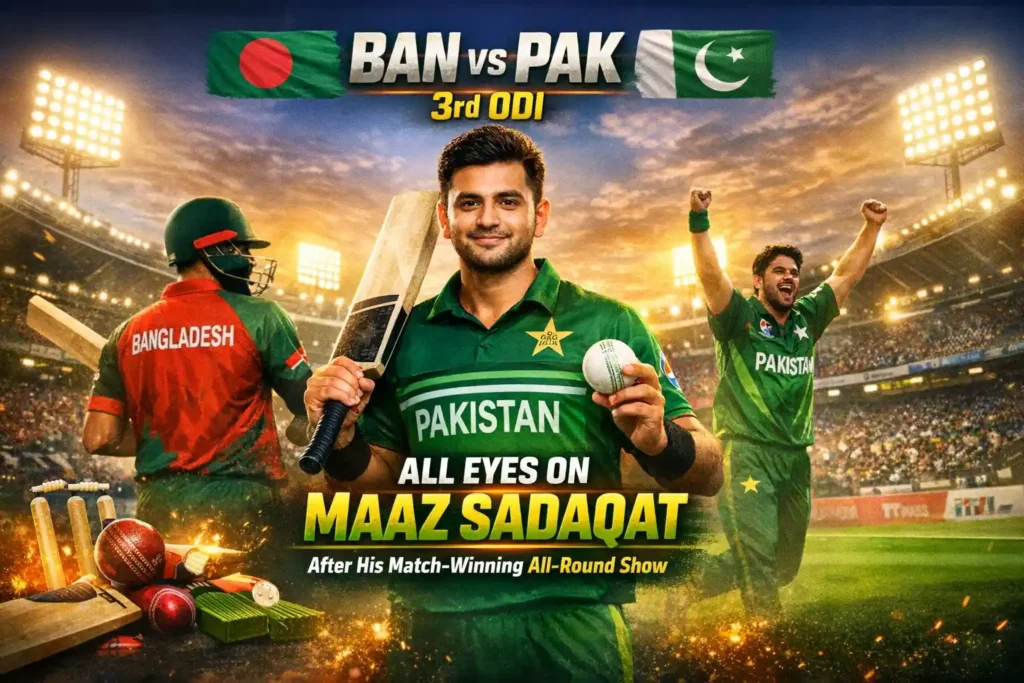 BAN vs PAK 3rd ODI Match Preview