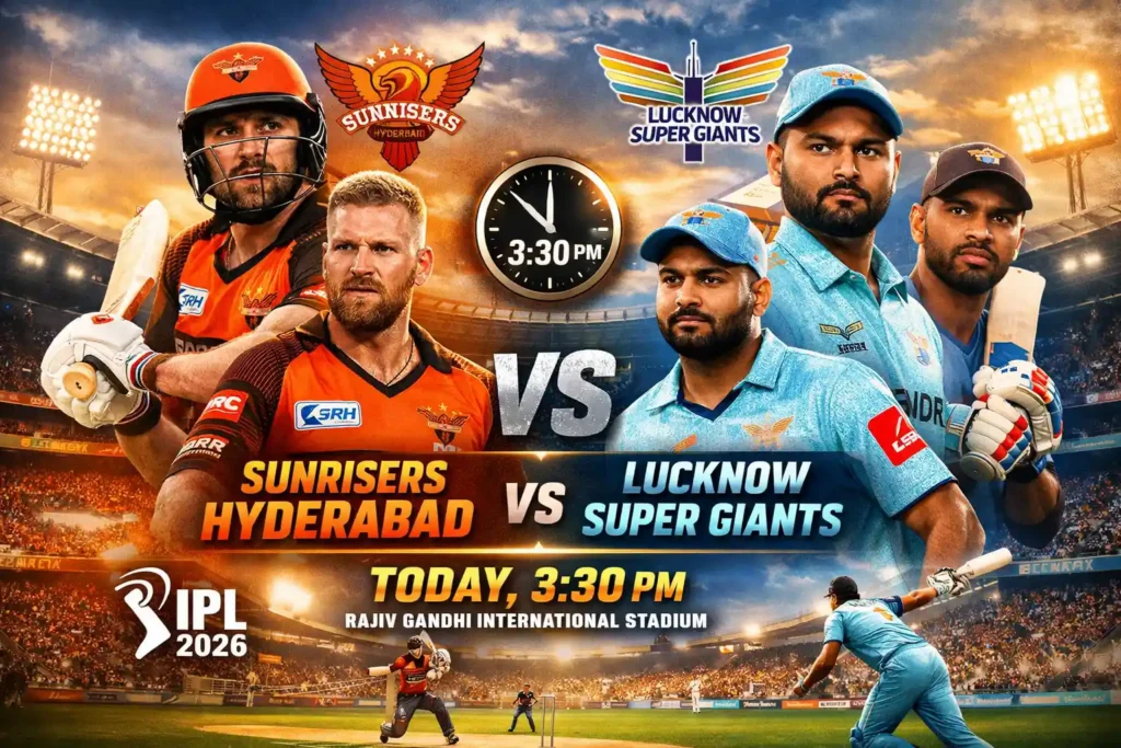Sunrisers Hyderabad vs Lucknow Super Giants